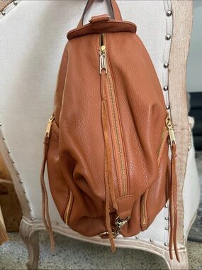 Rebecca Minkoff Cognac Leather Backpack